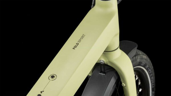 CUBE Fold Sport Hybrid 500 green´n´black – Bild 2