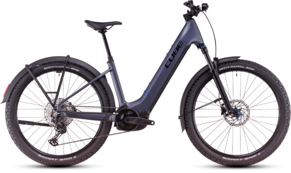 CUBE Reaction Hybrid Pro Allroad metallicgrey´n´black