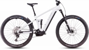 Cube Stereo Hybrid ONE44 EXC 800 metallicwhite´n´black
