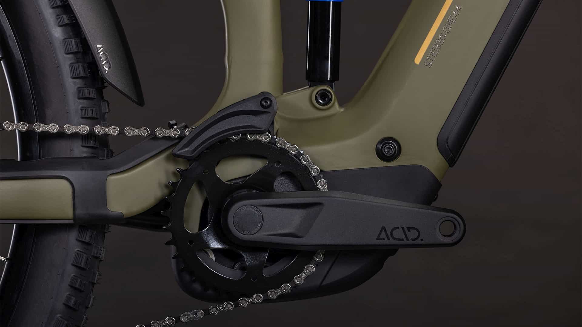 Cube Stereo Hybrid ONE44 Pro 800 dustyolive´n´gold