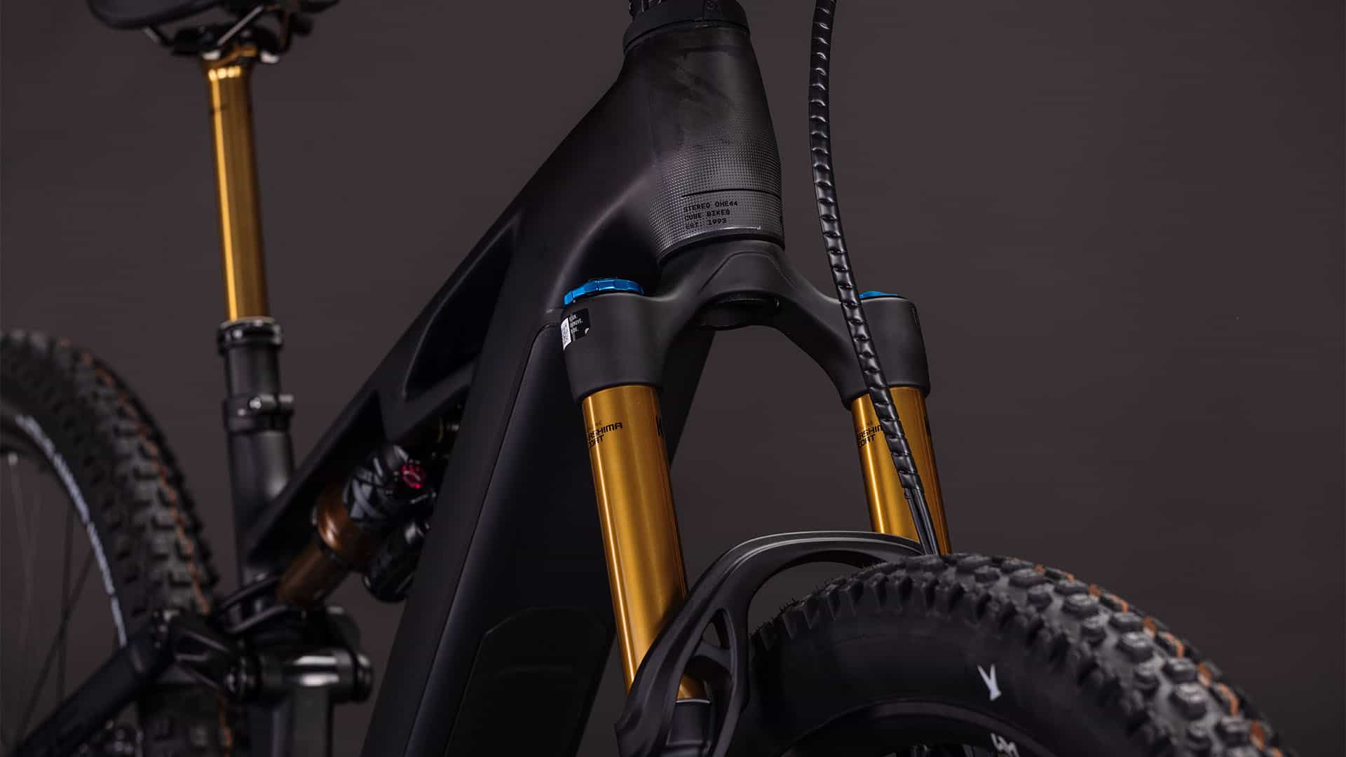 Cube Stereo Hybrid ONE44 HPC AT 800 carbon´n´gold