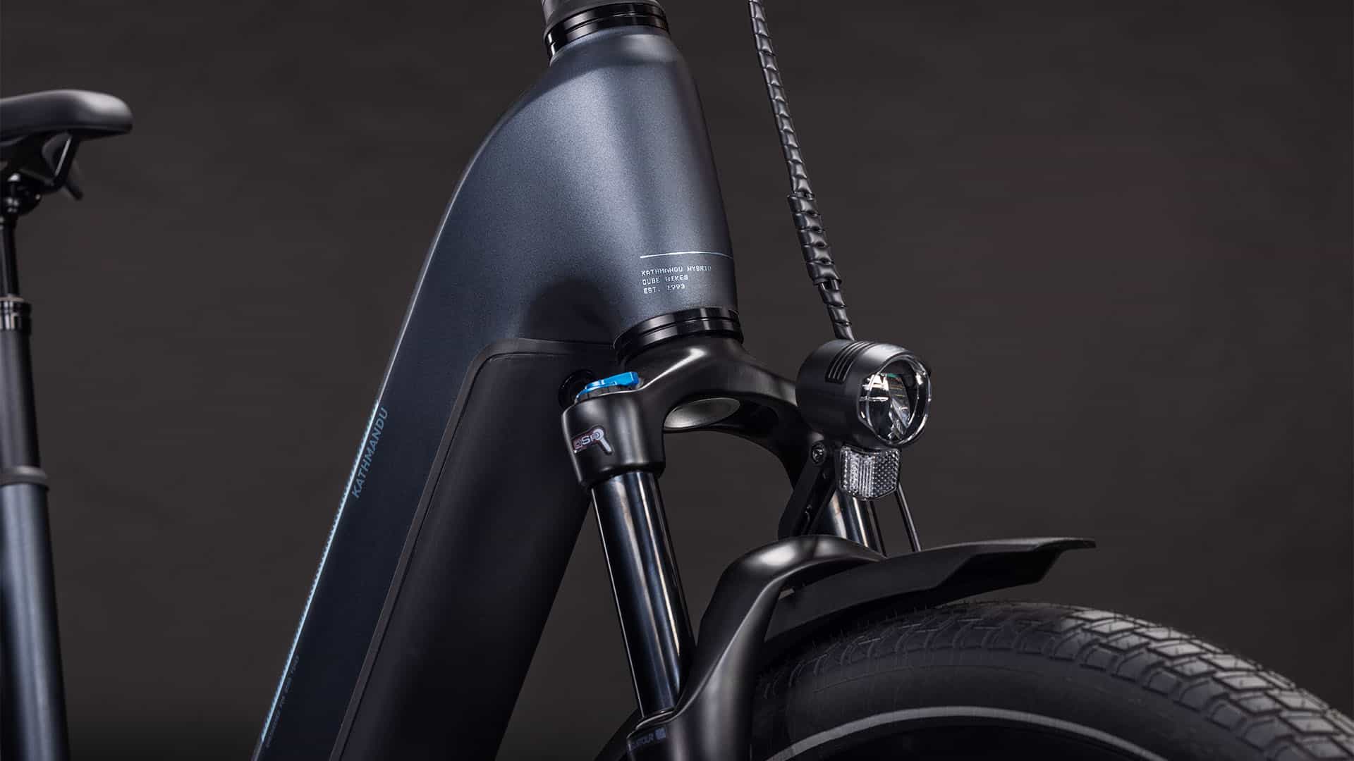 Cube Kathmandu Hybrid ONE 800 metallicgrey´n´grey